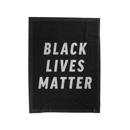 Black Live Matter Velveteen Blanket