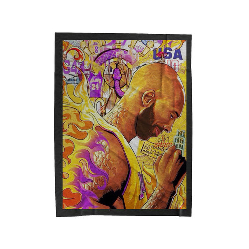 Black Mamba Kobe Velveteen Blanket