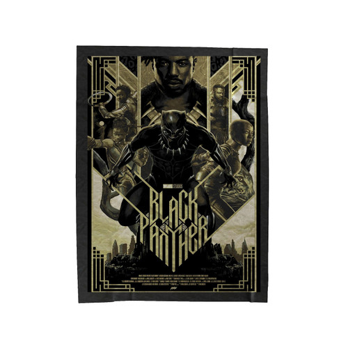 Black Panther Art Velveteen Blanket