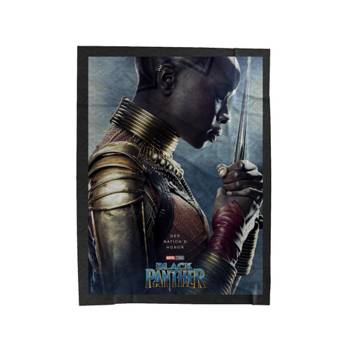Black Panther Character Okoye Velveteen Blanket