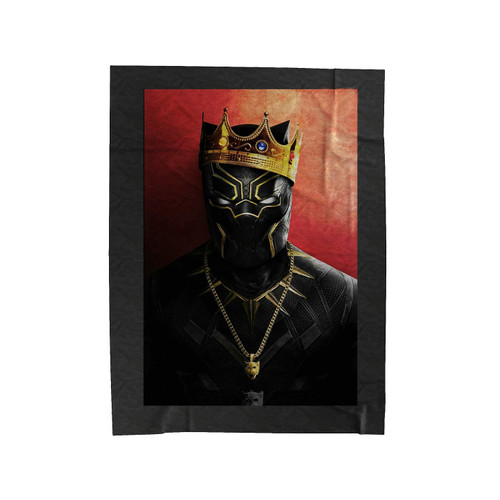 Black Panther King Biggie Velveteen Blanket