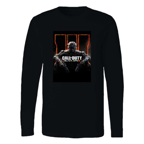 This classic fit call of duty black ops iii long sleeve shirt is casually elegant and very comfortable. With fine quality print to make one stand out, it's a perfect fit for every occasion.