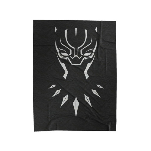 Black Panther Mask Graphic King Wakanda Velveteen Blanket