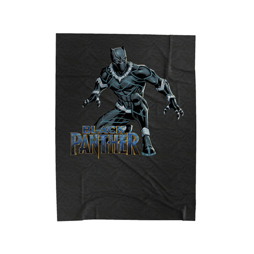 Black Panther T'Challa Marvel Super Hero Velveteen Blanket
