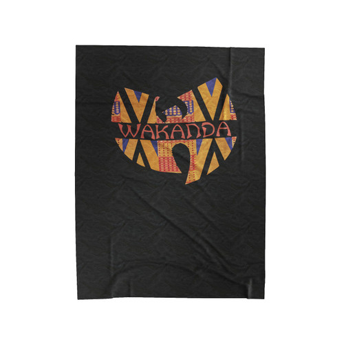 Black Panther Wakanda Fan Art Wutang Velveteen Blanket