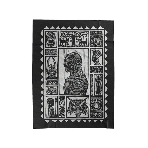Black Panther Wakanda Marvel Velveteen Blanket