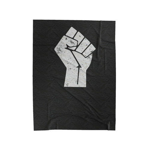 Black Power Velveteen Blanket