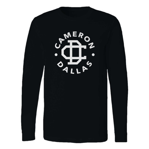This classic fit cameron dallas logo long sleeve shirt is casually elegant and very comfortable. With fine quality print to make one stand out, it's a perfect fit for every occasion.