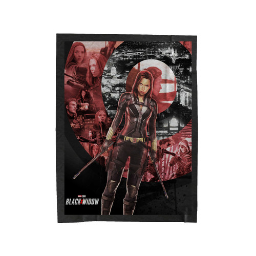 Black Widow Velveteen Blanket