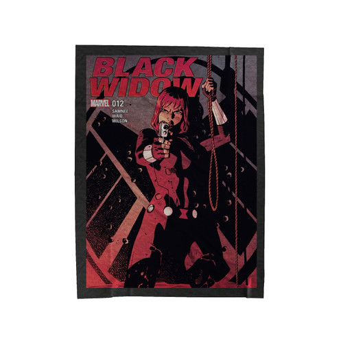 Black Widow Comic Book Revolution Marvel Velveteen Blanket