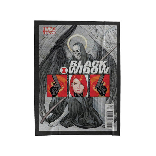Black Widow Issue Marvel Comics Velveteen Blanket