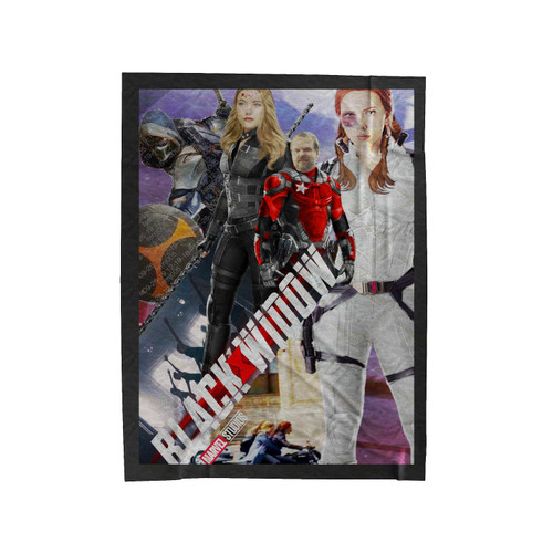 Black Widow Marvel Comics Velveteen Blanket