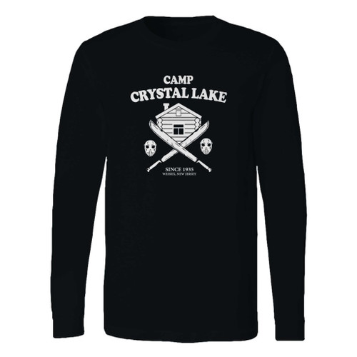 This classic fit camp crystal lake custom long sleeve shirt is casually elegant and very comfortable. With fine quality print to make one stand out, it's a perfect fit for every occasion.