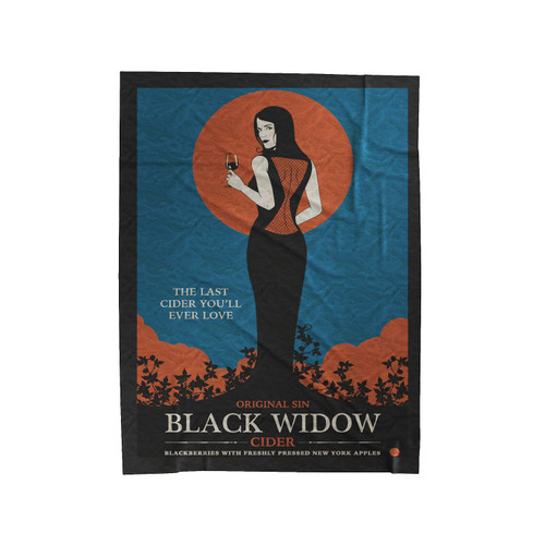 Black Widow Original Sin Cider Velveteen Blanket Black Widow Original Sin Cider Velveteen Blanket