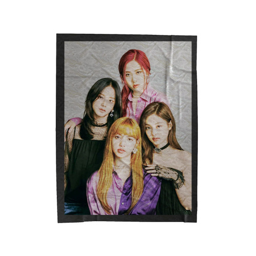 Blackpink Jisoo Painting Velveteen Blanket