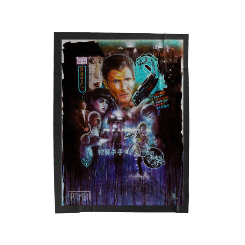 Blade Runner 1982 Velveteen Blanket
