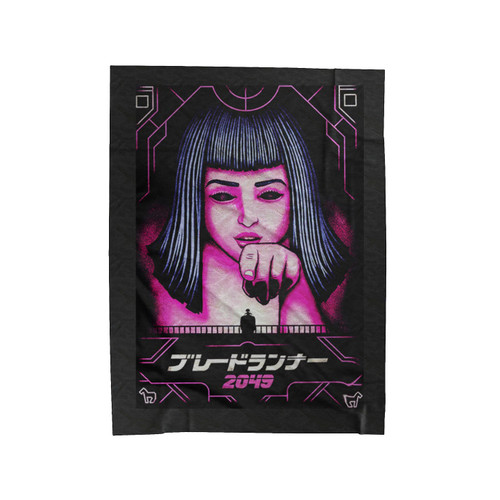 Blade Runner 2049 Graphic Velveteen Blanket