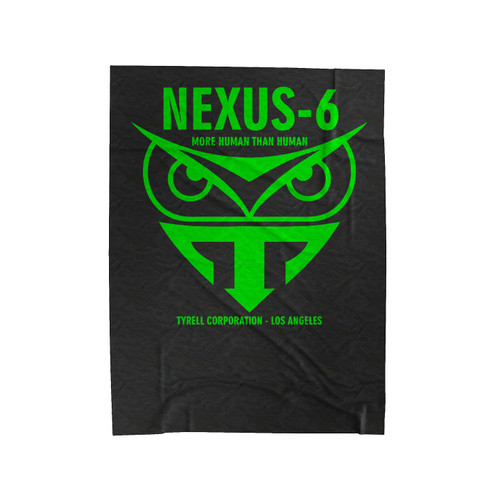 Blade Runner Inspired Nexus-6 Velveteen Blanket