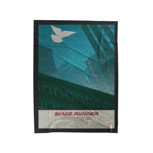 Blade Runner Like Tears In The Rain Velveteen Blanket