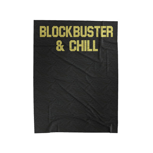 Blockbuster & Chill Velveteen Blanket