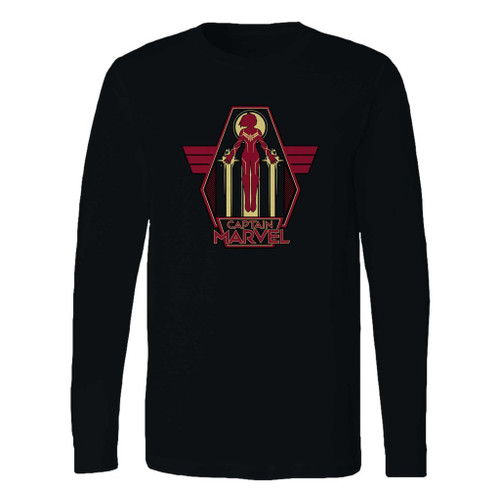 This classic fit captain marvel flying warrior long sleeve shirt is casually elegant and very comfortable. With fine quality print to make one stand out, it's a perfect fit for every occasion.