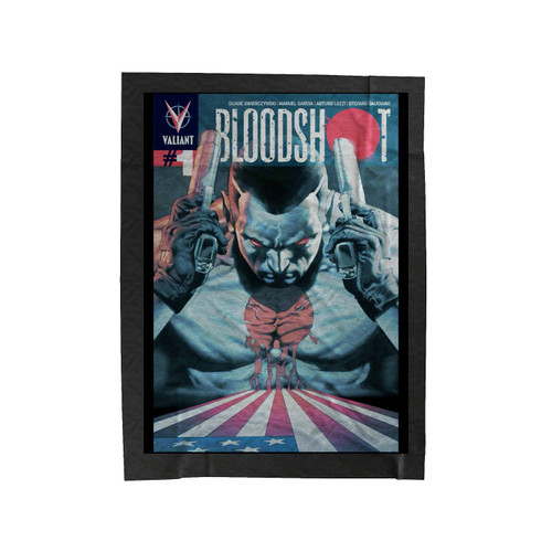 Bloodshot Valiant Cover Velveteen Blanket