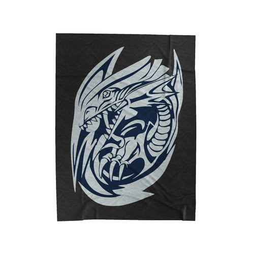 Blue Eye White Dragon Yugioh Cartoon Velveteen Blanket