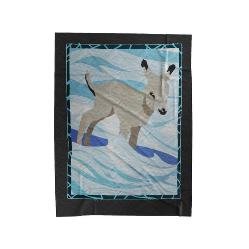 Bluewave Baby Donkey Velveteen Blanket