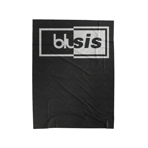 Blur Vs Oasis Logo Velveteen Blanket