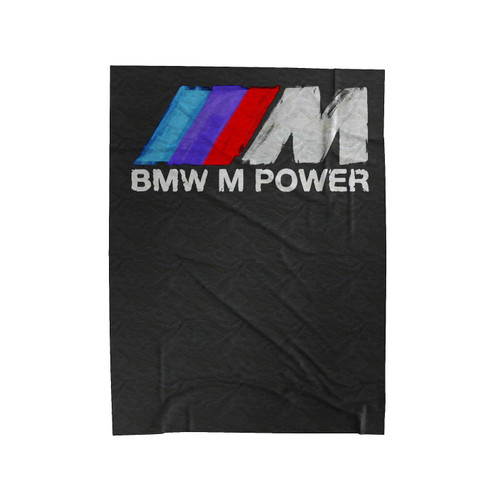 Bmw M Power Car Velveteen Blanket