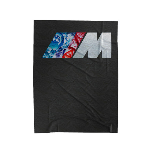 Bmw M Sport Logo Art Velveteen Blanket