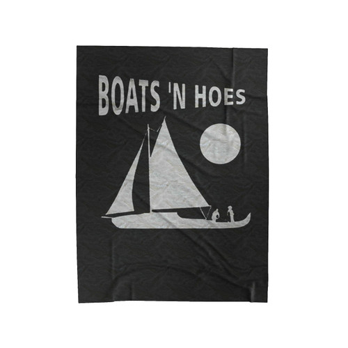 Boats Velveteen Blanket