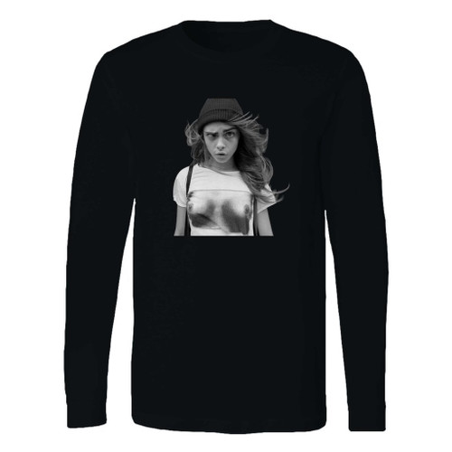 This classic fit cara delevingne funny long sleeve shirt is casually elegant and very comfortable. With fine quality print to make one stand out, it's a perfect fit for every occasion.