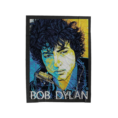 Bob Dylan Painting Art Velveteen Blanket
