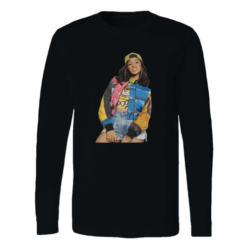This classic fit cardi b rap hip hop long sleeve shirt is casually elegant and very comfortable. With fine quality print to make one stand out, it's a perfect fit for every occasion.