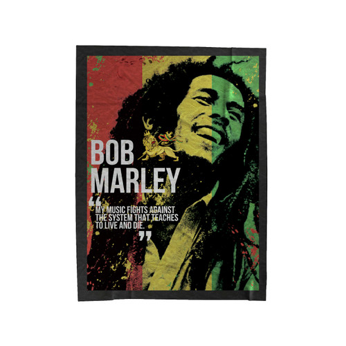 Bob Marley 2 Velveteen Blanket