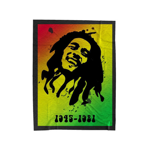 Bob Marley Reggae Velveteen Blanket