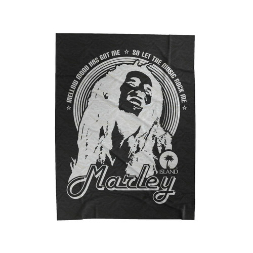 Bob Marley Reggae Let The Music Rock Me Parodi Velveteen Blanket