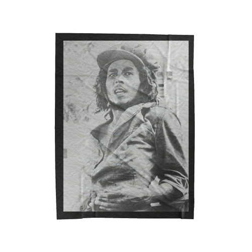 Bob Marley Retro Vintage Velveteen Blanket