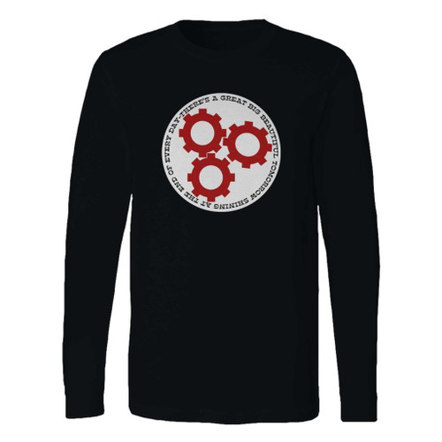 This classic fit carousel of progress disney inspired great big beautiful tomorrow long sleeve shirt is casually elegant and very comfortable. With fine quality print to make one stand out, it's a perfect fit for every occasion.