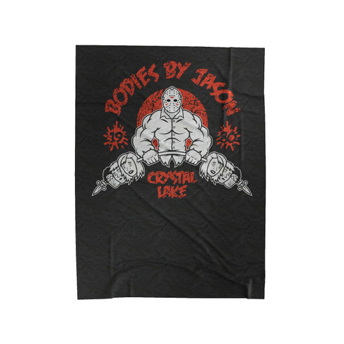 Bodies By Jason Friday The 13 Th Velveteen Blanket