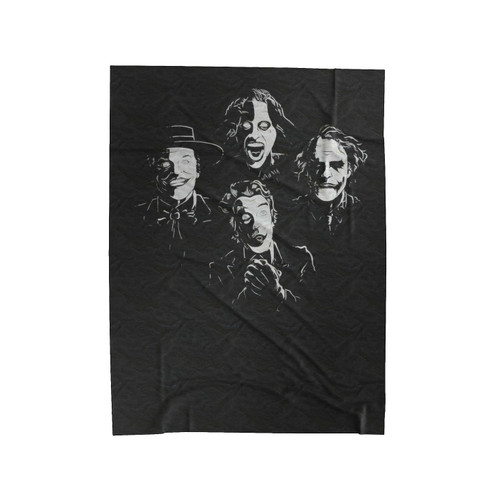Bohemian Jokesody Velveteen Blanket