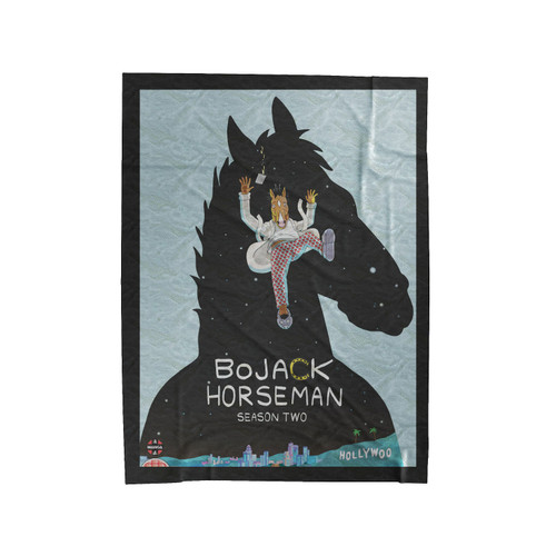 Bojack Horseman 2 Velveteen Blanket