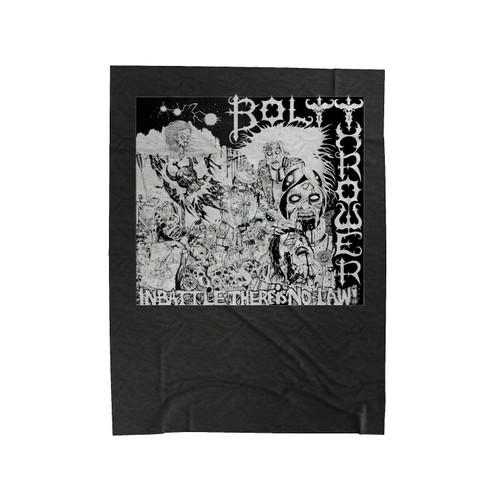 Bolt Thrower Logo Velveteen Blanket