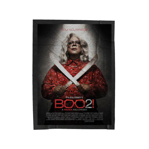 Boo 2 A Madea Halloween Velveteen Blanket