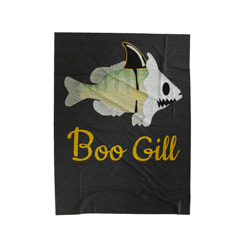 Boo Gill Halloween Velveteen Blanket