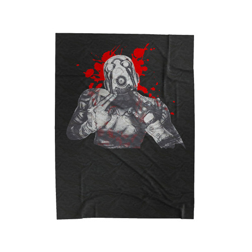 Borderlands Psycho Velveteen Blanket
