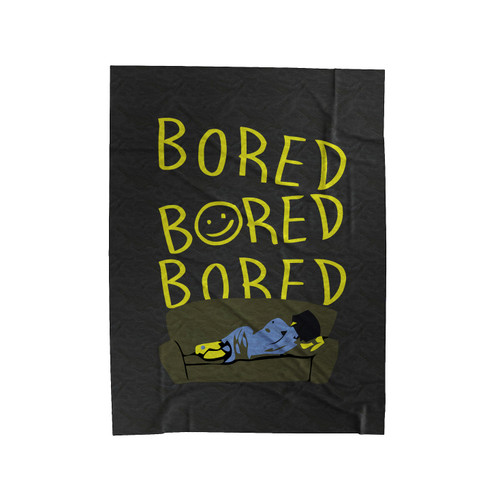 Bored Sherlock Sleep Velveteen Blanket