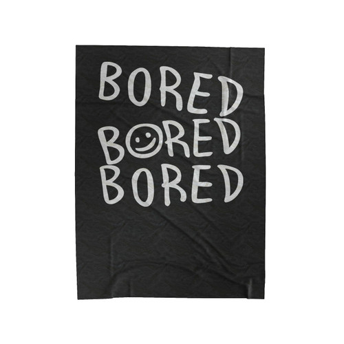 Bored Sherlock Smiley Benedict Cumberbatch Velveteen Blanket