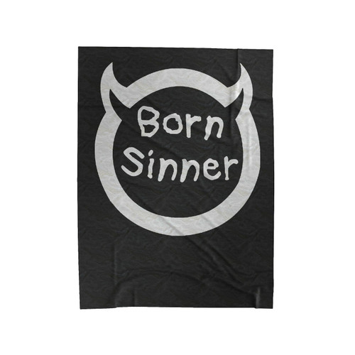 Born Sinner J Cole Inspired Velveteen Blanket